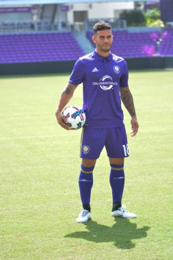 Orlando City SC, Dom Dwyer 'ı tanıtmak için bir basın toplantısı düzenledi..  