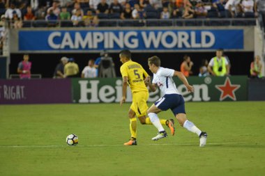 Paris Saint-Germain, Tottenham Hotspur 'a karşı 22 Temmuz 2017' de Orlando Florida 'daki Citrus Bowl' da.   