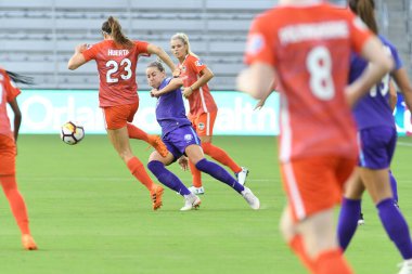 Orlando Pride 28 Haziran 2018 tarihinde Orlando City Stadyumu 'nda Houston Dash' e ev sahipliği yaptı. Fotoğraf: Marty Jean-Louis