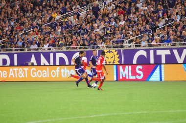 Orlando City SC, 8 Mayıs 2015 'te Florida' daki Kamp Dünyası Stadyumu 'nda Los Angeles Galaksisi' ne ev sahipliği yaptı.. 