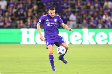 Orlando City 26 Temmuz 2018 'de Florida Exploria Stadyumu' nda NYC FC 'ye ev sahipliği yaptı. Fotoğraf: Marty Jean-Louis