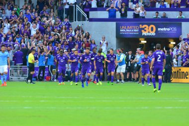 Orlando City, 5 Mart 2017 'de Orlando City Stadyumu' nda NYC FC 'ye ev sahipliği yaptı..  
