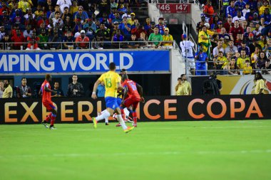 Brezilya, 8 Haziran 2016 tarihinde Orlando Florida 'daki Copa America Centenario' da Haiti ile karşılaştı..