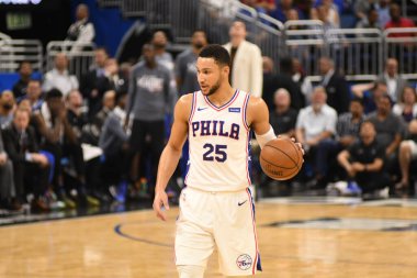 Orlando Magic, Philadelphia 76ers 'ı 14 Kasım 2018' de Orlando Florida 'daki Amway Center' da ağırlıyor..