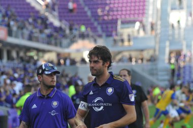 Orlando City 29 Nisan 2017 'de Orlando, Florida' daki Orlando City Stadyumu 'nda Colorado Rapids' e ev sahipliği yaptı.)