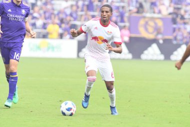 Orlando City, 31 Mart 2018 'de Orlando Florida' daki Exploria Stadyumu 'nda New York Red Bulls' a ev sahipliği yaptı..  