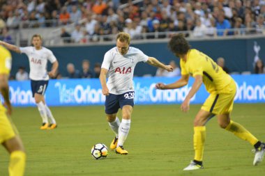 Paris Saint-Germain, Tottenham Hotspur 'a karşı 22 Temmuz 2017' de Orlando Florida 'daki Citrus Bowl' da.  