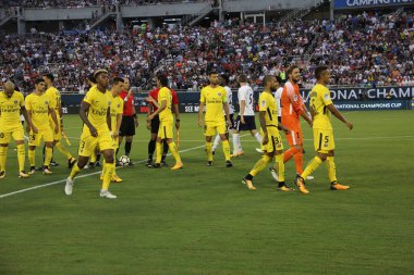 Paris Saint-Germain, Tottenham Hotspur 'a karşı 22 Temmuz 2017' de Orlando Florida 'daki Citrus Bowl' da.   