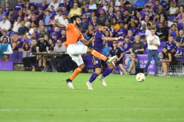 Orlando City SC, 22 Eylül 2018 'de Florida Exploria Stadyumu' nda Houston Dynamo 'yu ağırladı..