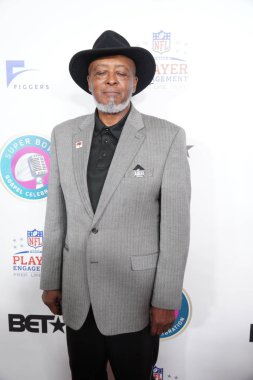 30 Ocak 2020 Perşembe günü Miami 'deki James L Knight Center' da 21. Geleneksel Superbowl İncil Kutlaması Kırmızı Halı.