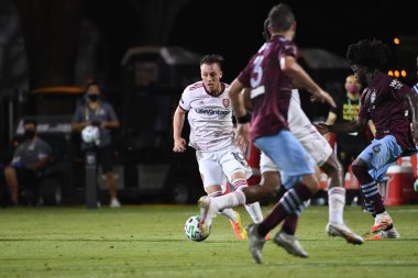 Real Salt Lake, 12 Temmuz 2020 'de Orlando Florida' da düzenlenen MLS Sırt Turnuvası sırasında Colorado Rapids ile karşı karşıya.