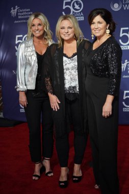 15 Ekim 2019 'da Nashville, Tennessee' deki Linbscome Üniversitesi 'nde verilen 50. GMA Dove Ödülleri sırasında kırmızı halı. 