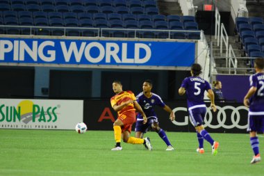 Orlando City SC, 29 Haziran 2016 'da Orlando Florida' daki Kamp Dünyası Stadyumu 'nda Fort Lauderdale Strikers' a ev sahipliği yaptı..