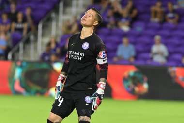 Orlando Pride, 23 Mayıs 2018 'de Orlando Florida' daki Exploria Stadyumu 'nda Kuzey Carolina Cesareti' ne ev sahipliği yapmaktadır..  