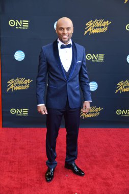 24 Mart 2018 Cumartesi günü Las Vegas 'taki Orleans Resort' ta düzenlenen 33. Yıldız Ödülleri Kırmızı Halı sırasında ünlüler.