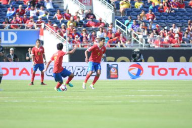 Kosta Rika, Copa America Centenario sırasında Paraguay ile Orlando Florida 'daki Dünya Kampı Stadyumu' nda karşılaştı..  