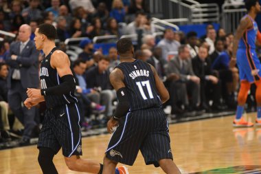 Orlando Magic 29 Ocak 2019 'da Orlando Florida' daki Amway Center 'da OklahomaCity Thunder' a ev sahipliği yaptı. 