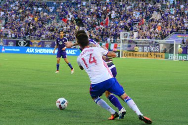 Orlando City, 24 Ağustos 2016 'da Orlando Florida' daki Kamp Dünyası Stadyumunda Toronto FC 'ye ev sahipliği yaptı..