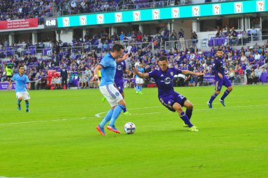 Orlando City, 5 Mart 2017 'de Orlando City Stadyumu' nda NYC FC 'ye ev sahipliği yaptı..