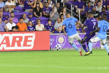 Orlando City 26 Temmuz 2018 'de Florida Exploria Stadyumu' nda NYC FC 'ye ev sahipliği yaptı. Fotoğraf: Marty Jean-Louis