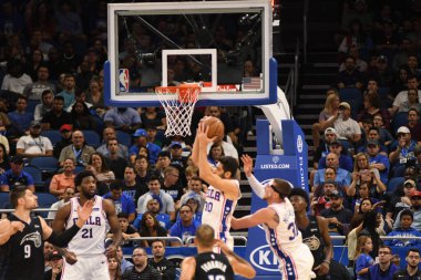 Orlando Magic, Philadelphia 76ers 'ı 14 Kasım 2018' de Orlando Florida 'daki Amway Center' da ağırlıyor..