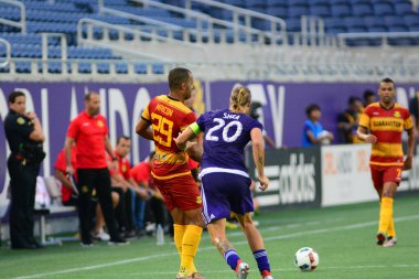 Orlando City SC, 29 Haziran 2016 'da Orlando Florida' daki Kamp Dünyası Stadyumu 'nda Fort Lauderdale Strikers' a ev sahipliği yaptı..