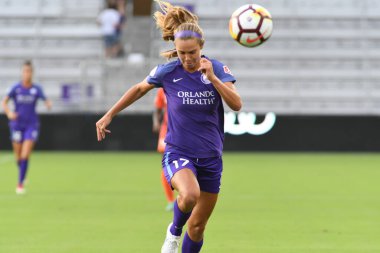 Orlando Pride 28 Haziran 2018 tarihinde Orlando City Stadyumu 'nda Houston Dash' e ev sahipliği yaptı. Fotoğraf: Marty Jean-Louis