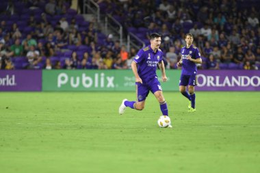 Orlando City SC, 22 Eylül 2018 'de Florida Exploria Stadyumu' nda Houston Dynamo 'yu ağırladı..