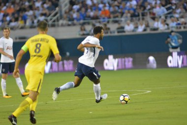 Paris Saint-Germain, Tottenham Hotspur 'a karşı 22 Temmuz 2017' de Orlando Florida 'daki Citrus Bowl' da.  