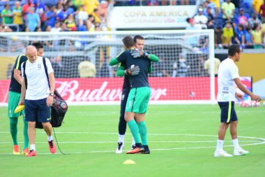Brezilya, 8 Haziran 2016 tarihinde Orlando Florida 'daki Copa America Centenario' da Haiti ile karşılaştı..