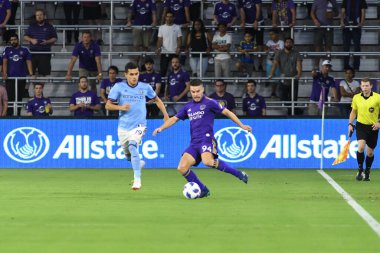Orlando City 26 Temmuz 2018 'de Florida Exploria Stadyumu' nda NYC FC 'ye ev sahipliği yaptı. Fotoğraf: Marty Jean-Louis