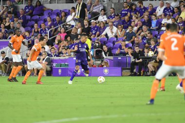 Orlando City SC, 22 Eylül 2018 'de Florida Exploria Stadyumu' nda Houston Dynamo 'yu ağırladı..
