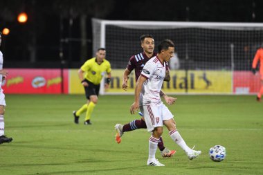 Real Salt Lake, 12 Temmuz 2020 'de Orlando Florida' da düzenlenen MLS Sırt Turnuvası sırasında Colorado Rapids ile karşı karşıya. 