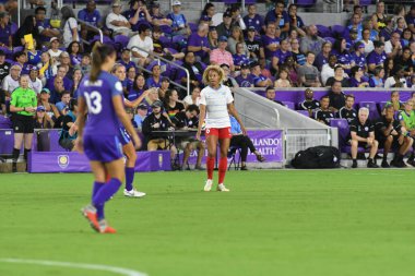 Orland Pride, 25 Ağustos 2018 'de Orlando Florida' daki Exploria Stadyumu 'nda Chicago Red Stars' a ev sahipliği yapıyor..  