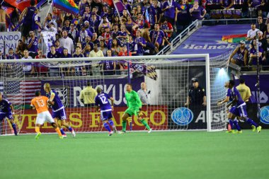 Orlando City SC, 8 Temmuz 2016 'da Orlando Florida' daki Camp World Stadyumu 'nda Houston Dynamo' ya ev sahipliği yaptı..