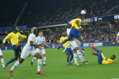 ABD Erkekler Milli Takımı 21 Mart 2019 'da Orlando City Stadyumu' nda Ekvador Milli Takımı 'na ev sahipliği yaptı..