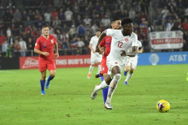 Amerikan Futbol Takımı 15 Kasım 2019 Cuma günü Orlando Florida 'daki Exploria Stadyumu' nda oynanan Concacaf Uluslar Ligi karşılaşmasında Kanada 'ya ev sahipliği yapmaktadır.