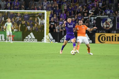 Orlando City SC, 22 Eylül 2018 'de Florida Exploria Stadyumu' nda Houston Dynamo 'yu ağırladı..