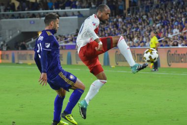 Orlando City 27 Eylül 2017 'de Orlando City Stadyumu' nda New England Devrimi 'ne ev sahipliği yaptı.. 