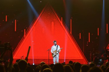 Juanes 'in Orlando Florida' daki Amway Center 'daki konserinde. 20, 2018
