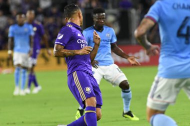 Orlando City 26 Temmuz 2018 'de Florida Exploria Stadyumu' nda NYC FC 'ye ev sahipliği yaptı. Fotoğraf: Marty Jean-Louis