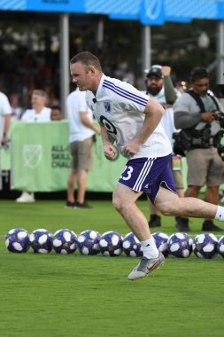 30 Temmuz 2019 'da Orlando Florida' da Disney 'in Vahşi Spor Dünyası' nda MLS All-Star Yetenek Yarışması.