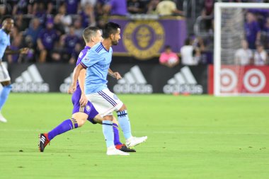 Orlando City 26 Temmuz 2018 'de Florida Exploria Stadyumu' nda NYC FC 'ye ev sahipliği yaptı. Fotoğraf: Marty Jean-Louis