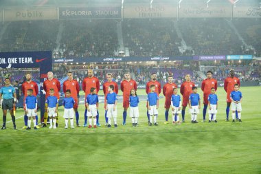 Amerikan Futbol Takımı 15 Kasım 2019 Cuma günü Orlando Florida 'daki Exploria Stadyumu' nda oynanan Concacaf Uluslar Ligi karşılaşmasında Kanada 'ya ev sahipliği yapmaktadır.