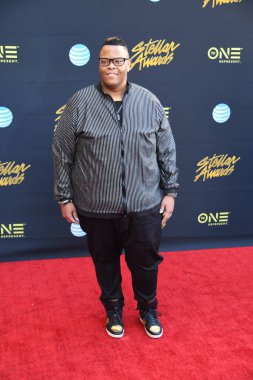 24 Mart 2018 Cumartesi günü Las Vegas 'taki Orleans Resort' ta düzenlenen 33. Yıldız Ödülleri Kırmızı Halı sırasında ünlüler.