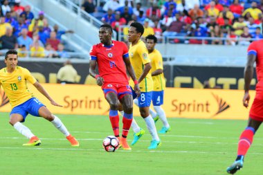 Brezilya, 8 Haziran 2016 tarihinde Orlando Florida 'daki Copa America Centenario' da Haiti ile karşılaştı..