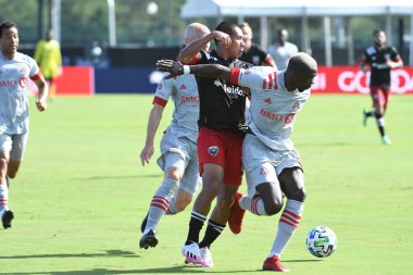 Toronto FC, 13 Temmuz 2020 tarihinde Orlando Florida 'da düzenlenen ESPN Wild World of Sports' ta düzenlenen MLS Back Tournament sırasında D.C. United ile karşı karşıya geldi.