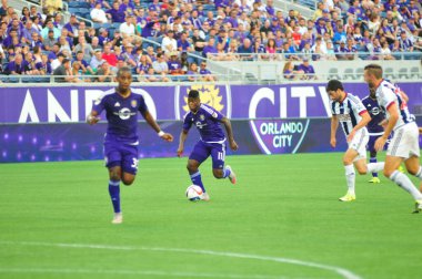 Orlando City SC, 15 Temmuz 2015 tarihinde Orlando Florida 'daki Kamp Dünyası Stadyumu' nda West Bromwich Albion 'a ev sahipliği yaptı..