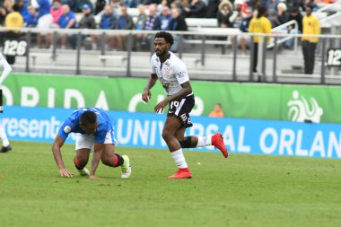 13 Ocak 2018 'de Orlando Florida' daki Spektrum Stadyumu 'nda düzenlenen Florida Kupası' nda Korucular Corinthianlara karşı..