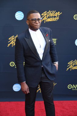 24 Mart 2018 Cumartesi günü Las Vegas 'taki Orleans Resort' ta düzenlenen 33. Yıldız Ödülleri Kırmızı Halı sırasında ünlüler.